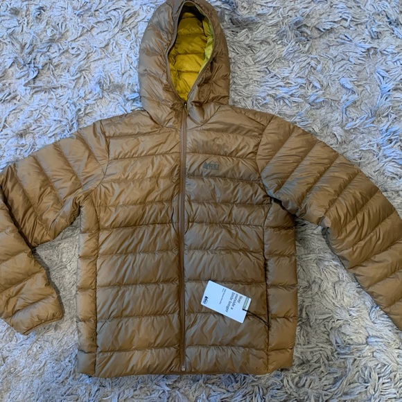 REI NWT MENS DOWN HOODY JACKET. Size MEDIUM - Picture 13 of 16